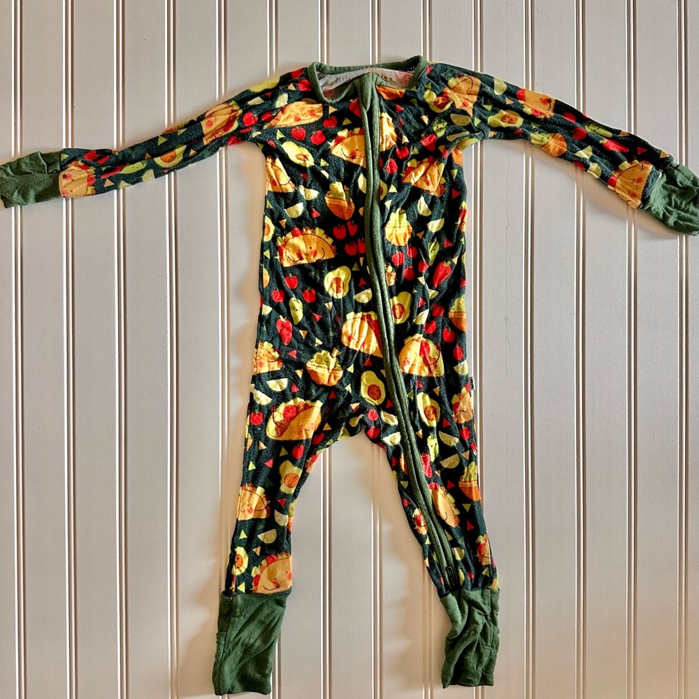Little Sleepies Taco Time Vicose Bamboo Zippy